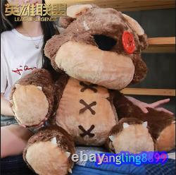 100 cm Huge LOL Brown Tibbers Bear Plush Doll Game League of Legends Toy Collect