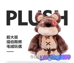 100 cm Huge LOL Brown Tibbers Bear Plush Doll Game League of Legends Toy Collect
