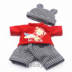12 Baby Boy & Girl Lifelike Doll Full Silicone Reborn Newborn Doll Toy+Clothing
