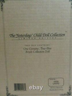 1998 Boyds Bear Yesterdays Child Jamie The Last One Large L/E Doll 4908