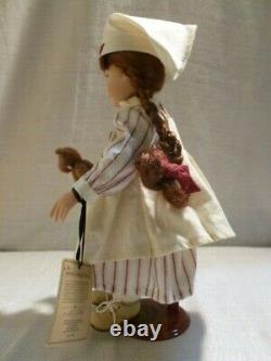 1999 Boyds Bear Yesterdays Child Catherine With Doolittle The Nurse In Doll 4806