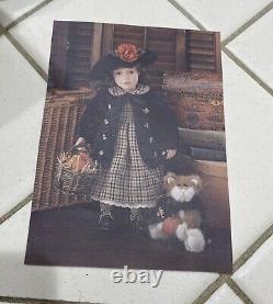 1999 Boyds Bear Yesterdays Child Kayla Kirby Harvest Time Large L/E Doll 4918