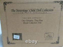 2000 Boyds Bear Yesterdays Child Lucinda Gilligan By The Sea Large L/E Doll 4929