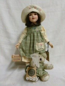 2000 Boyds Bear Yesterdays Child Molly Cricket Winged Friend Large L/E Doll 4924