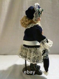 2000 Boyds Bear Yesterdays Child Priscilla WIth William Victorian Lace Doll 4815