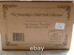 2000 Boyds Bear Yesterdays Child Priscilla WIth William Victorian Lace Doll 4815