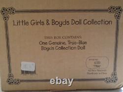 2001 Boyds Bear Little Girls & Boyds Tina With Tutu Just Bearly Ballet Doll 4703