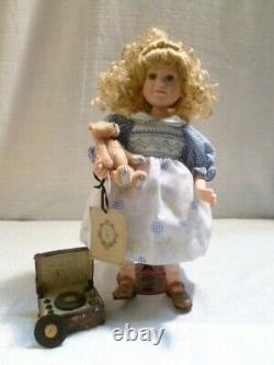2001 Boyds Bear Yesterdays Child Andrea LP Friends Sing Same Songs Doll 4822