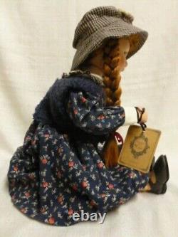 2001 Boyds Bear Yesterdays Child Courtney Pearl Dropping Stitches L/E Doll 4954