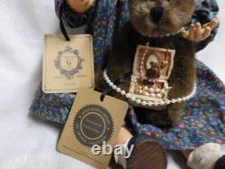 2001 Boyds Bear Yesterdays Child Jocelyn Glitzy Bear Essentials L/E Doll 4945
