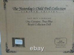 2001 Boyds Bear Yesterdays Child Jocelyn Glitzy Bear Essentials L/E Doll 4945