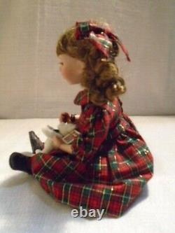 2002 Boyds Bear My Best Friend Adrien With Evergreen Christmas Wishes Doll 4840