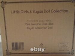2003 Boyds Bear Little Girls & Boyds Darcie Blueprint Building Dreams Doll 4714