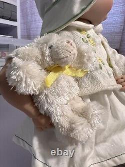 2004 Boyds Bear Little Girls & Boyds Mary With Felice A Little Lamb Doll 4726