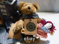 2004 Boyds Bear Yesterdays Child April & Scone Spring Tea Large L/E Doll 4958