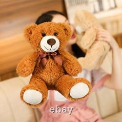 35CM Colorful Bow Tie Bear Doll Plush Toy Hug Bear Doll Children Birthday Gift