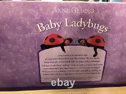 6 Anne Geddes Dolls Ladybug Butterflies Santa Daffodil Bear Bunny 1997-1998 New