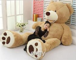 80-340CM Giant Large Big USA Teddy Bear Plush Soft Toys doll Gift (ONLY COVER)