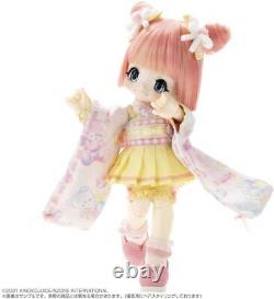 AZONE KIKIPOP! KUMAMIMI Bear Ear Pink Peach Color Fashion Doll with Tracking NEW