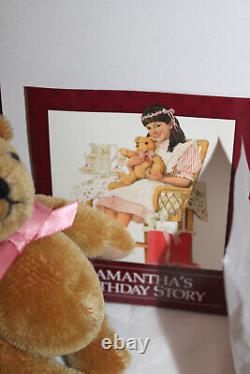 American Girl SAMANTHA'S MOHAIR TEDDY BEAR for Samantha Doll RETIRED