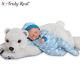 Asthon Drake Brayden Baby Doll & Snowball Plush Polar Bear Set by Violet Parker