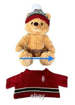 Auth Harrods 2023 Christmas Teddy Bear Ethan Plush Doll Stuffed Toy X-mas Gift