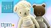 Avery The Lamb And Oliver The Bear Dolls From Cuddle Kind