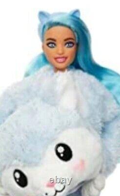 Barbie Doll Cutie Reveal Bunny, Unicorn, Polar Bear, Llama, Deer, Husky set #5