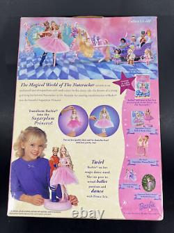Barbie in The Nutcracker The Sugarplum Princess Doll Mattel 2001 New in Box