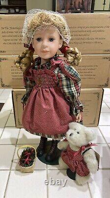 Boyds Bear Yesterdays Child Joy Smooch Mistletoe Kisses Large Doll 4947
