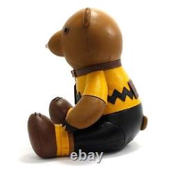 COACH Charlie Brown Big Large Peanuts Bear Doll Stuffed Toy Limited few pieces
