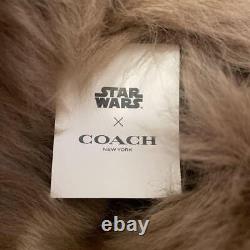 COACH STAR WARS CHEWBACCA LIMITED Collaboration Chewy BEAR Plush Doll 15