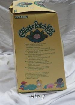 Cabbage Patch Kids 1985 NIB Original with Birth Cert bonnet Bear Guy Corey