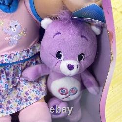 Cabbage Patch Kids With Care Bear Share CPK 16 2007 Special Edition Purple Girl