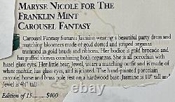 Carousel Fantasy Maryse Nicole, LE 9 of 15, 1995 WDW Bear Convention FranklinM