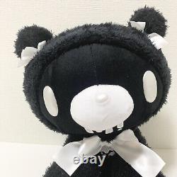 Chax GP Gloomy Grizzly Bear Plush Doll Fluffy Night Wear Pink & Black & Blue Set