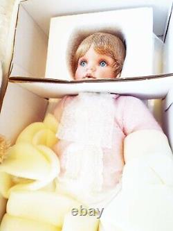 DONNA RUBERT SEATED TODDLER DRESS UP 28 in PORCELAIN DOLL ARTWORKS #323 NEW NRFB
