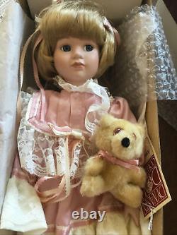 Dynasty Doll Collection Anna Collection Musical Winnie With Teddy Bear
