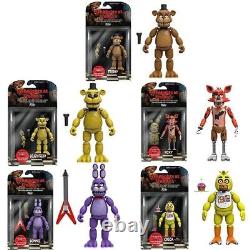 FNAF Figures Chica Freddy Bonnie Foxy Bear Five Five Nights 6 Action Figure Toy