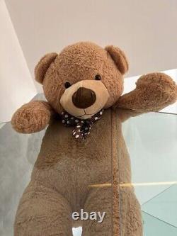 Giant Teddy Bear 59in Mocha Color Soft Big Plush Toy