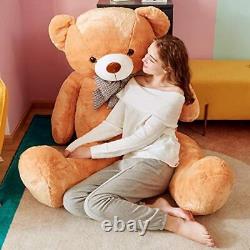 Giant Teddy Bear Plush Toy Stuffed Animals  59 inches Brown