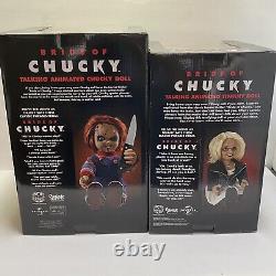 Good Guy Tiffany & Chucky Animated Talking Dolls Halloween Collect New
