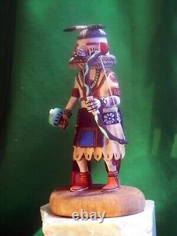 Hopi Kachina Doll -The White Bear Kachina by Earl Arthur Great