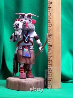 Hopi Kachina Doll -The White Bear Kachina by Philbert Poleyestewa Fantastic
