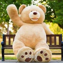 Hot 130cm340CM Giant Big Cute Plush Stuffed Teddy Bear Toy gift (no stuffing)