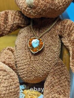 Lee Middleton Doll November # 76 with Teddy Topaz Necklace