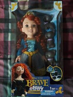 MERIDA Disney Pixar NEW 15 Brave Doll Bear Brothers My First Princess Toddler