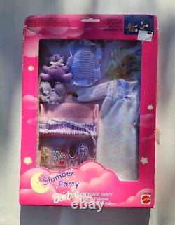 Mattel 1994 Slumber Party Barbie Fashion with charm! NEW! FOREIGN RELEASE