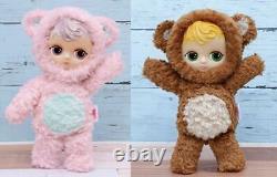 NEW Love Hug Blythe Penny Bear Pink & Brown Doll Neo Blythe 20th Anniversary