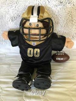 NEW ORLEANS SAINTS Build a Bear NFL uniform CABBAGE PATCH KIDS doll SANFORD MARC